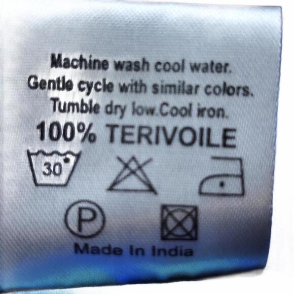 Rima BeachWorld Caribbean Print Button-Up Shirt - Size XL - Picture 5 of 8